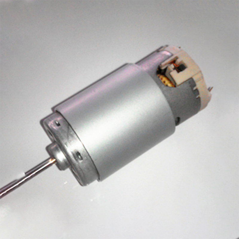High voltage permanent magnet DC motor